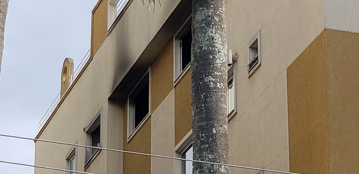 Incêndio no Prédio Residencial