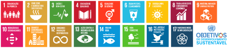 ODS são os Objetivos de Desenvolvimento Sustentável da ONU (Organização das Nações Unidas)